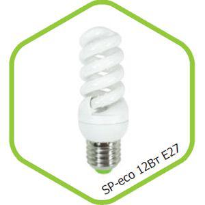 Лампа энергосберегающая SPIRAL-econom  12Вт 220В Е14 2700К 600Лм ASD